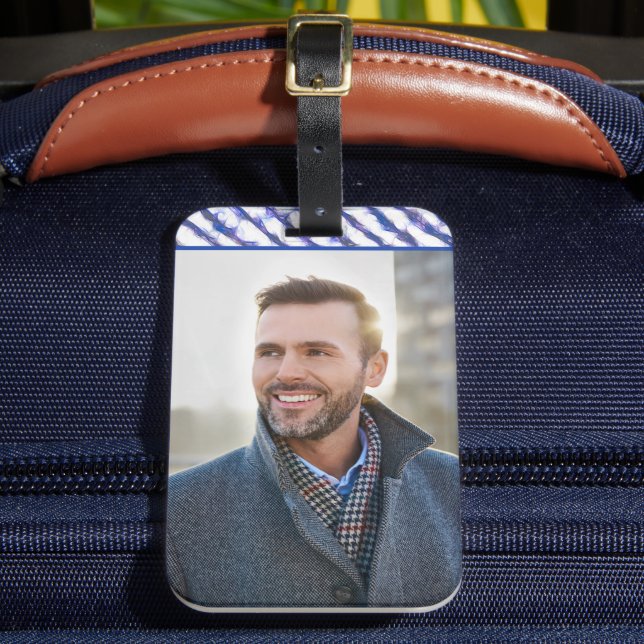 Custom Photo Personalize Luggage Tag (Front Insitu 2)