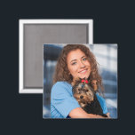 Custom Photo Personalize Magnet<br><div class="desc">Custom Photo Personalize Magnet great to add your photo and keep or give to the special person in your life.</div>