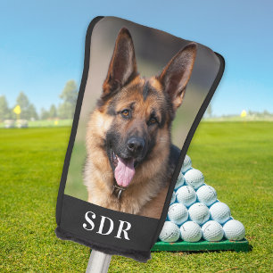 Custom Photo Personalized 3 Initial Monogram Put Golf Head Cover