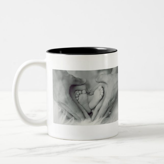 Custom Photo Personalized Baby Mug (Left)