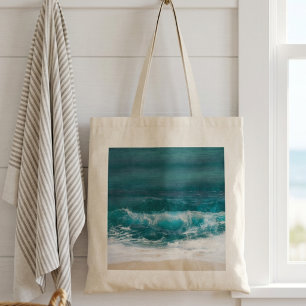 Custom Photo Personalized Beach Tote Bag