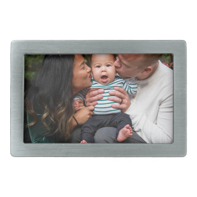 Custom Photo Personalized Belt Buckle (Front)