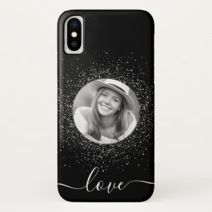 Custom Photo Personalized Black iPhone X Case