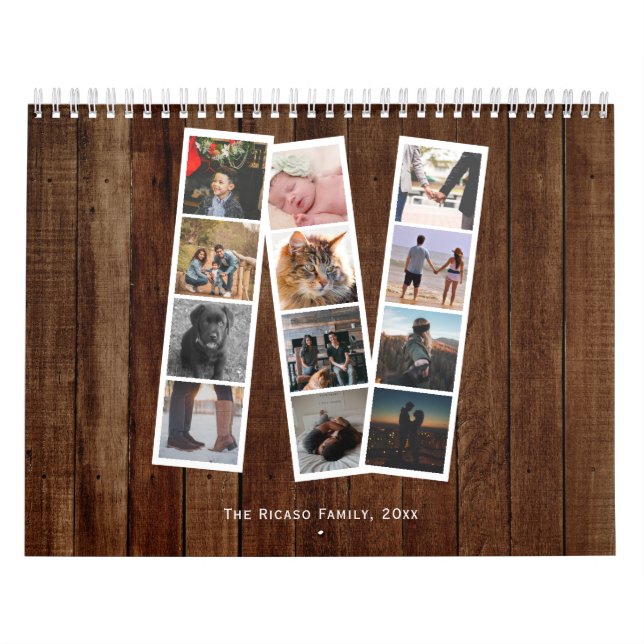Custom Photo Personalized Calendar (Cover)