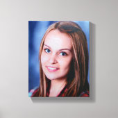 Custom Photo Personalized Canvas Print (Front)