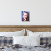 Custom Photo Personalized Canvas Print (Insitu(Bedroom))
