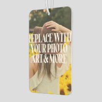 Custom Photo Personalized Car Air Freshener