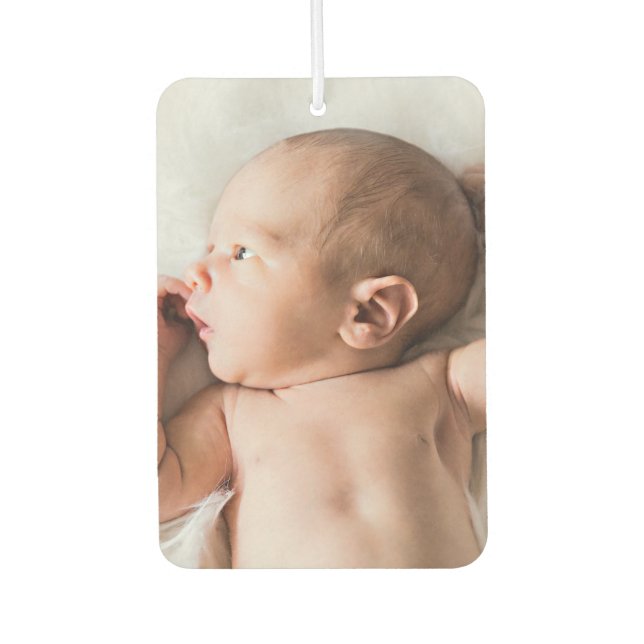 Custom photo personalized  Car Air Freshener (Front)