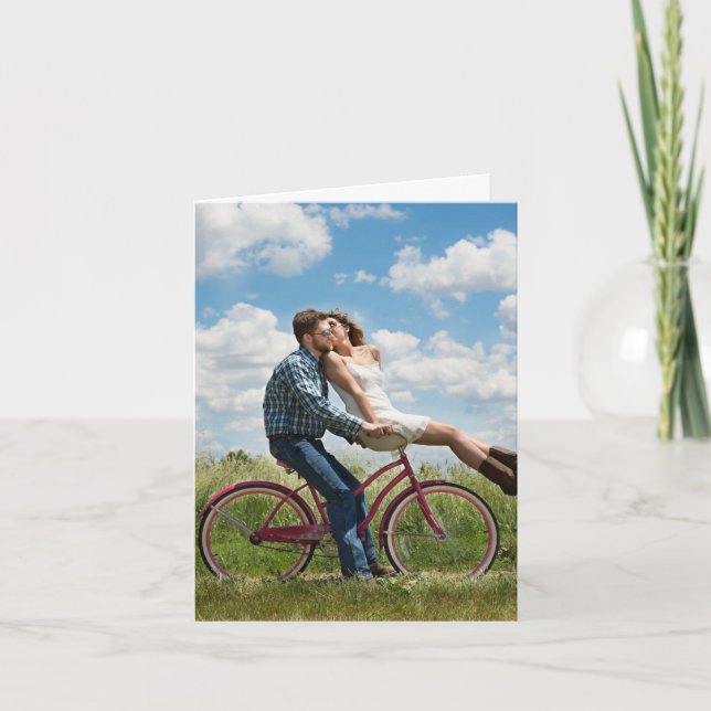 Custom Photo Personalized   Card (Front)