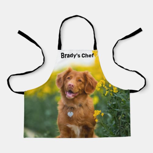 Custom Photo Personalized Create Your Own Kids Apron