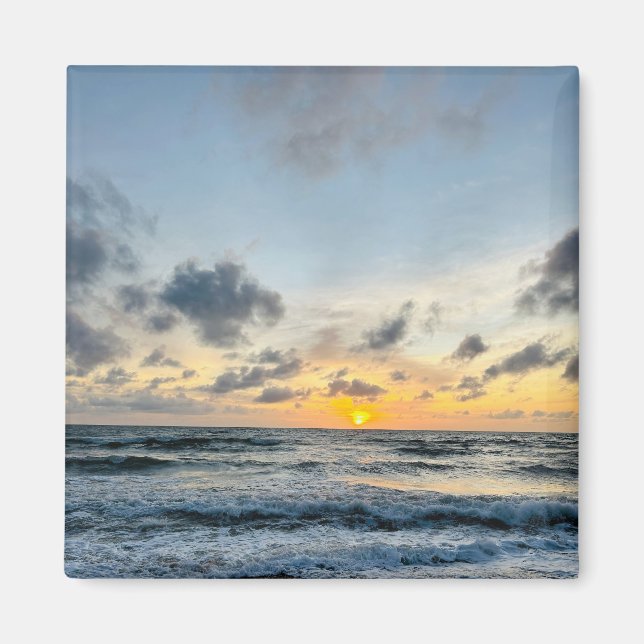 Custom Photo Personalized create your own magnet  (Front)