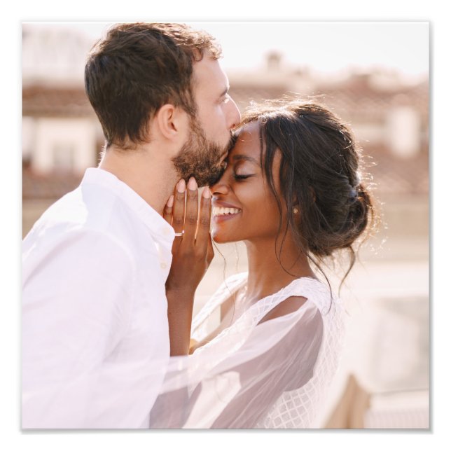 Custom Photo Personalized Create Your Own Poster (Front)