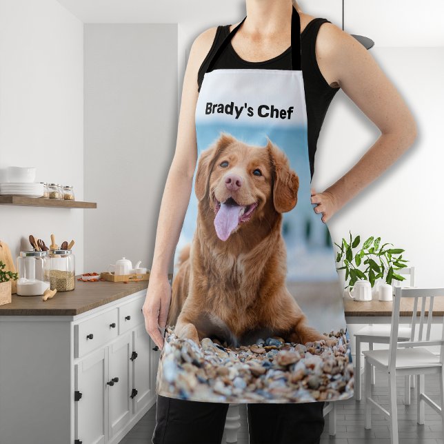 Custom Photo Personalized Dog Apron (Creator Uploaded)