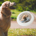 Custom Photo Personalized Dog Wham-O Frisbee<br><div class="desc">Give your dog the gift of a personalized frisbee with his or her name and custom photo.</div>