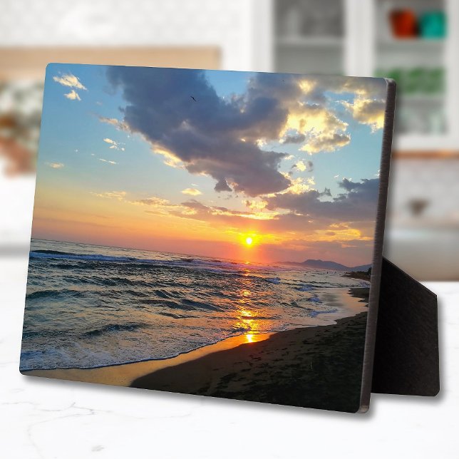 Custom Photo Personalized Frameless Easel Back Plaque (Creator Uploaded)