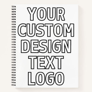Custom Photo Personalized Gift Logo Business Notebook