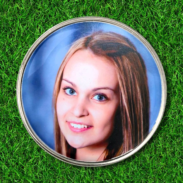 Custom Photo Personalized Golf Ball Marker (Creator Uploaded)