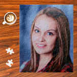 Custom Photo Personalized Jigsaw Puzzle<br><div class="desc">Upload a photo, and easily create your personalized photo jigsaw puzzle. You can TRANSFER this DESIGN on other Zazzle products and adjust it to fit most of the Zazzle items. Standard Studio designs are made in high-resolution vector graphics for a professional print. Thank you for choosing our designs and stopping...</div>