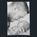 Custom Photo Personalized Kitchen Towel<br><div class="desc">Custom Photo Personalized kitchen towel</div>