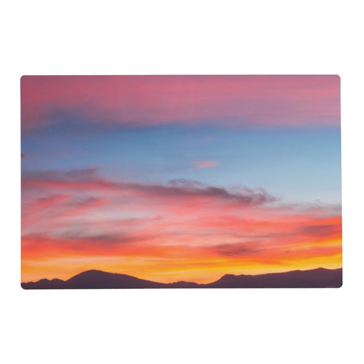 Custom Photo Personalized Laminated Placemat Zazzle