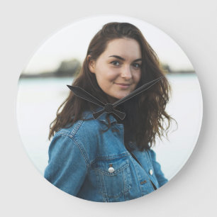 Custom Photo Personalized Large Clock