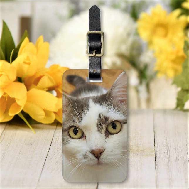 Custom Photo Personalized Luggage Tag (Creator Uploaded)