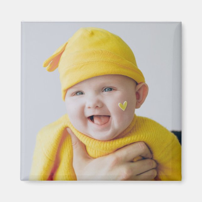 Custom Photo Personalized Magnet (Front)