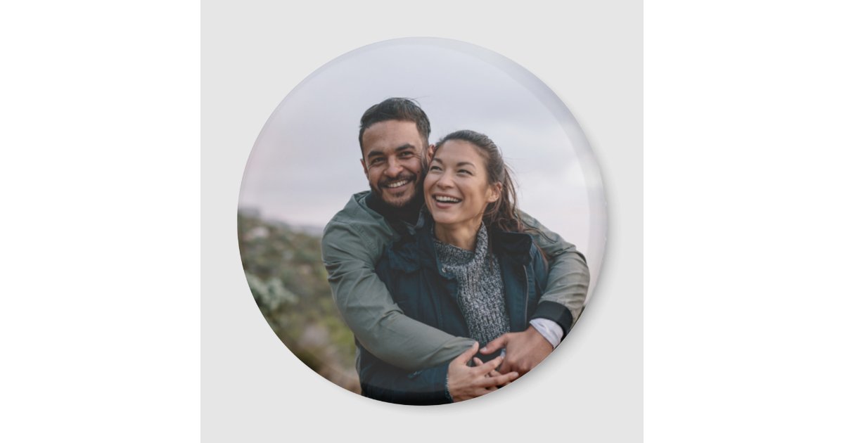 Custom Photo Personalized Magnet | Zazzle