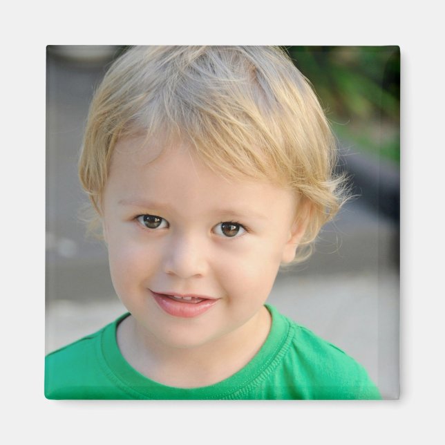 Custom Photo Personalized Magnet (Front)