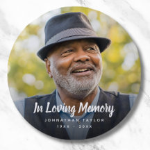 Custom Photo Personalized Memorial Tribute Funeral