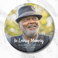 Custom Photo Personalized Memorial Tribute Funeral