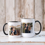 Custom Photo Personalized Mug<br><div class="desc">Create a heartfelt gift with our custom coffee mug,  personalized with three of your favorite photos. Perfect for holidays,  Mother’s Day,  Father’s Day,  or any occasion,  this special mug is a thoughtful way to celebrate cherished memories with grandparents,  parents,  or loved ones.</div>