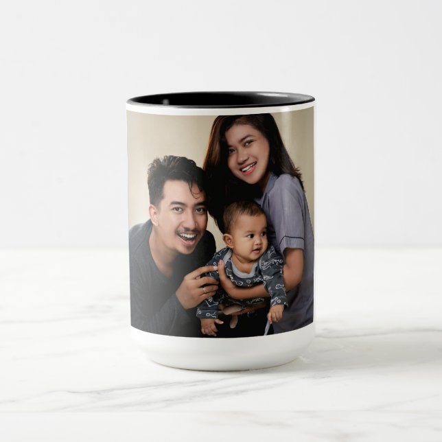 Custom Photo Personalized Mug (Center)