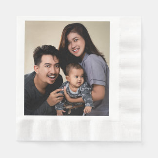 Custom Photo Personalized Napkins