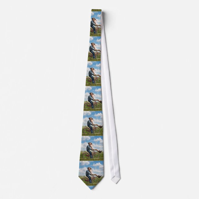 Custom Photo Personalized   Neck Tie (Front)