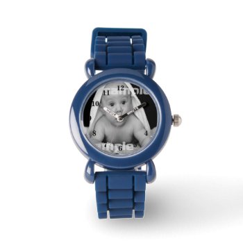 Custom Photo Personalized One Of A Kind Watch by Ricaso at Zazzle