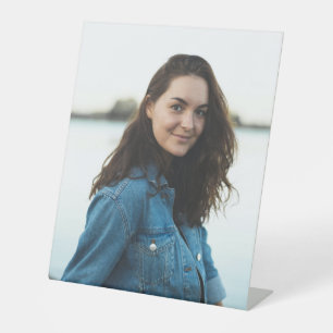 Custom Photo Personalized Pedestal Sign