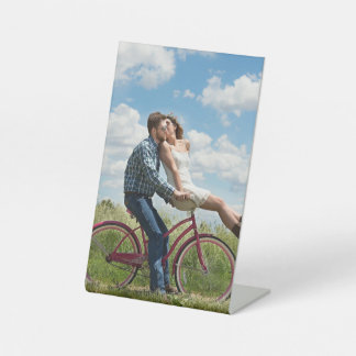 Custom Photo Personalized Pedestal Sign