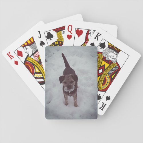 Custom Photo Personalized Pet or Family  Poker Cards