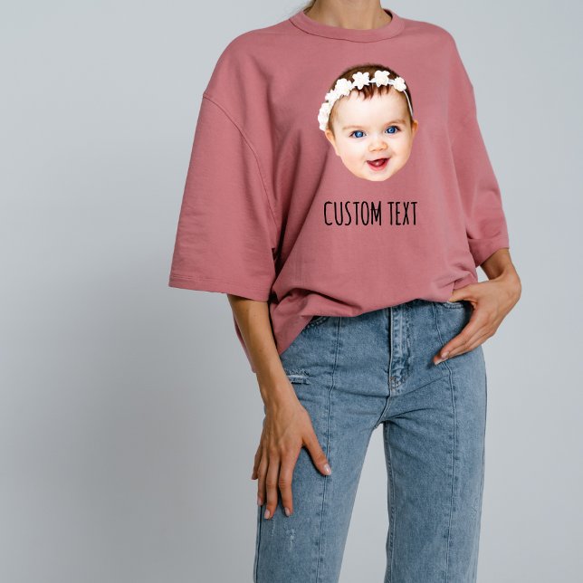 custom photo, Personalized photo, custom birthday  T-Shirt (Creator Uploaded)