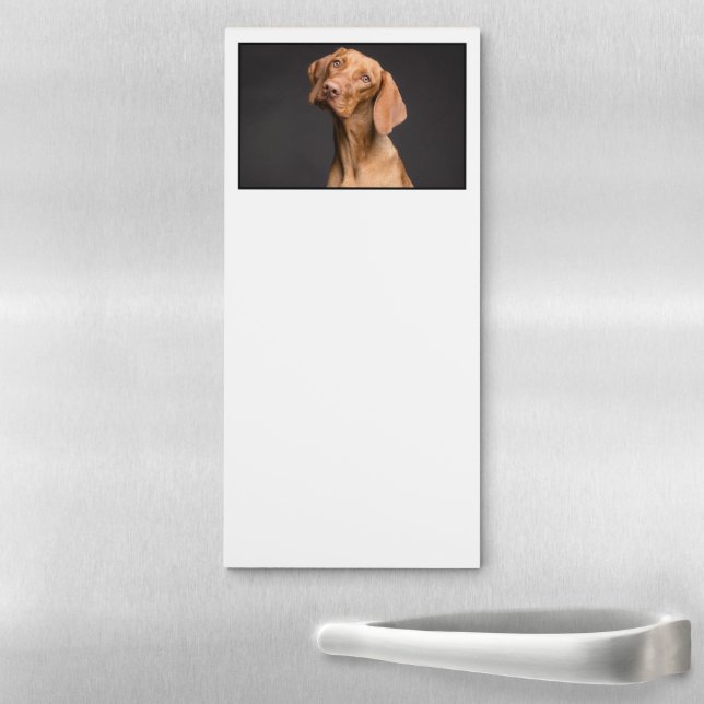 Custom Photo Personalized Picture White Magnetic Notepad (In Situ)
