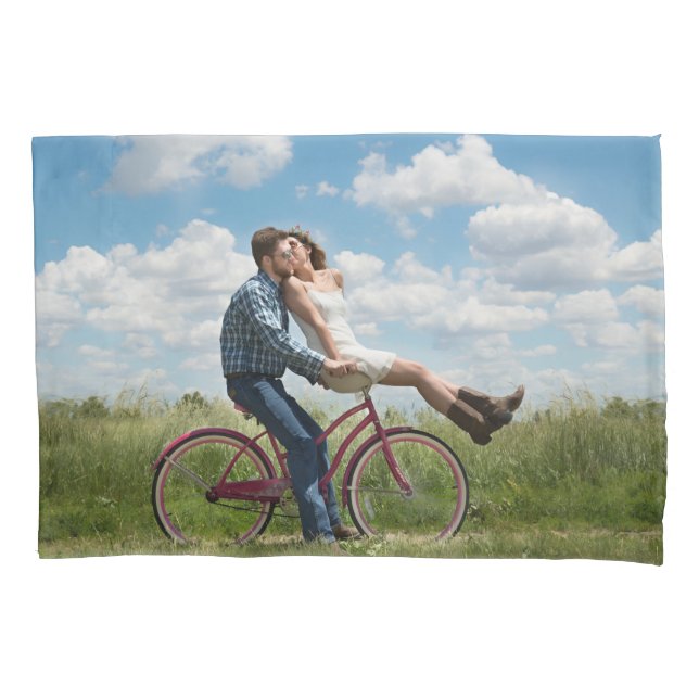 Custom Photo Personalized   Pillow Case (Front)