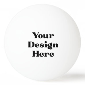 Custom Photo Personalized Ping Pong Ball