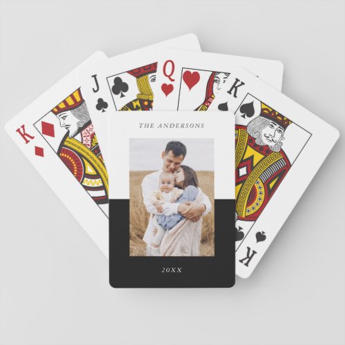 Custom Photo Personalized Playing Cards