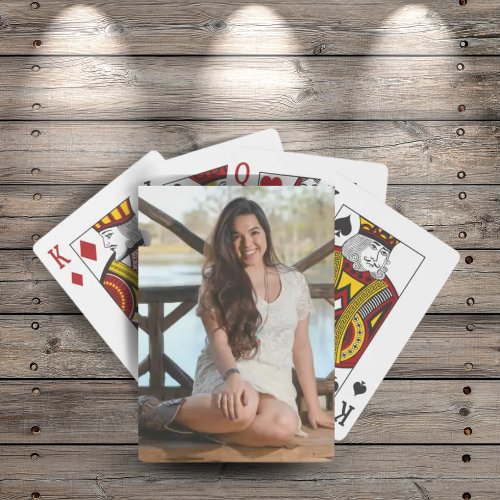 Custom Photo Personalized Poker Cards