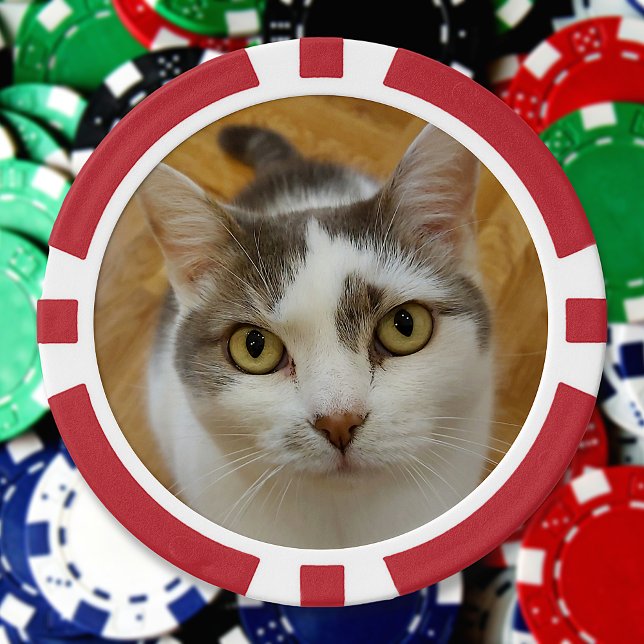 Custom Photo Personalized Poker Chips (Creator Uploaded)