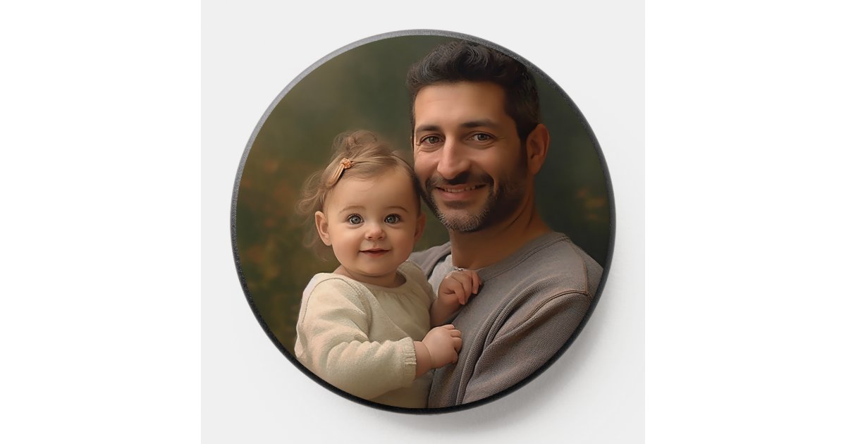 Custom Photo Personalized PopSocket | Zazzle