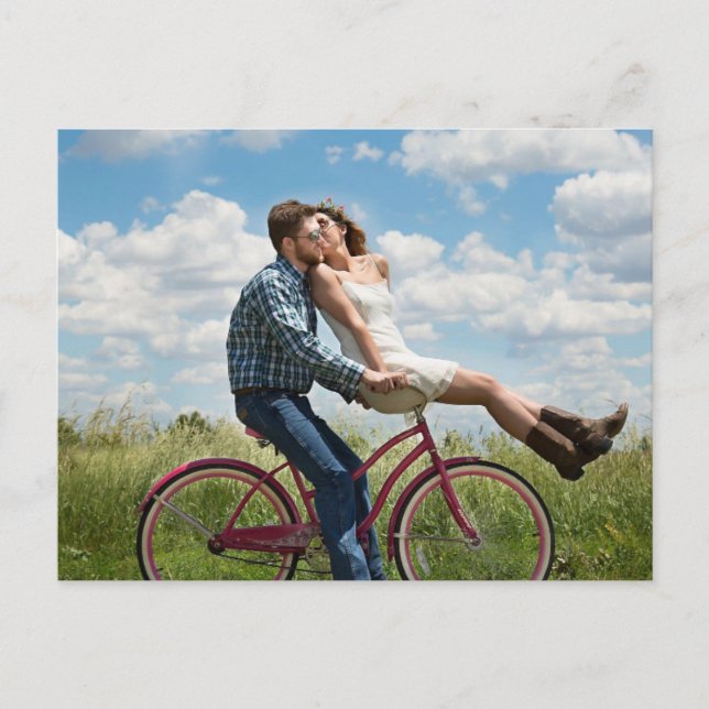 Custom Photo Personalized   Postcard (Front)