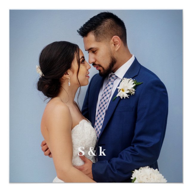 Custom Photo Personalized Poster (Front)