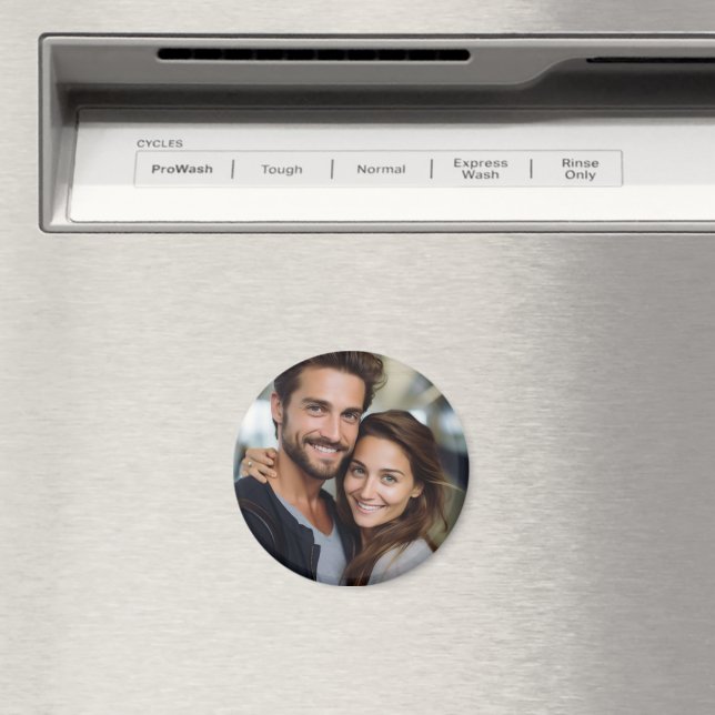 Custom Photo Personalized Refrigerator Magnet (In Situ (Dishwasher))